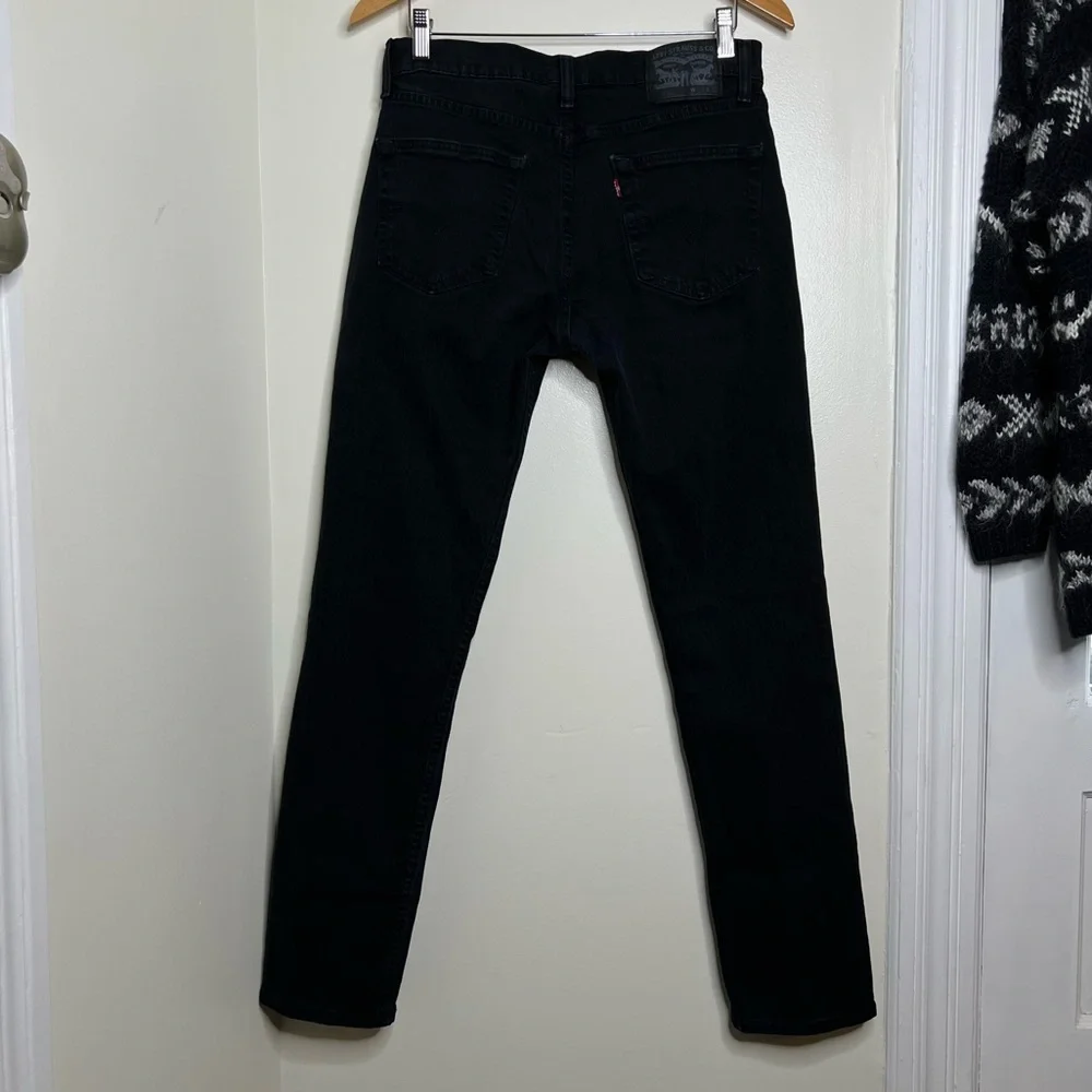 Levi’s Black Denim Straight Leg Jeans Men’s 32 W 32 L
